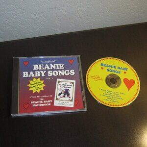 CD "Unofficial" Beanie Baby Songs Vol. 1 CD (c) 1998